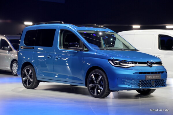 Volkswagen Caddy Weltpremiere Des Future Van Newcarz De