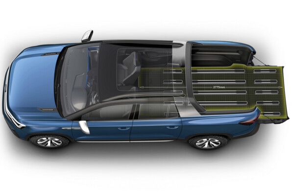 VW Tarok Konzept Ladefläche maximal