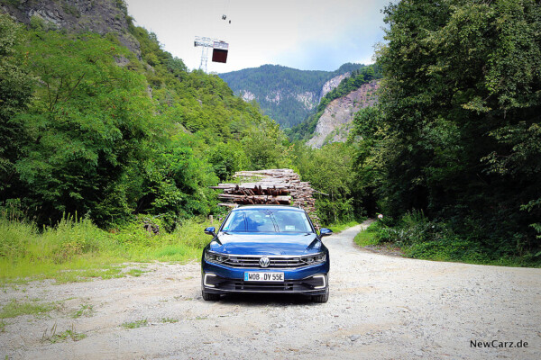 VW Passat GTE Variant in Südtirol