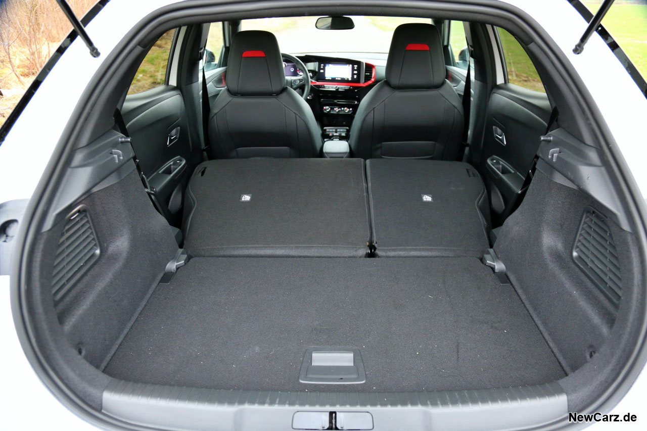 Auto Kofferraummatten Leder für Opel Mokka B 2020-2022