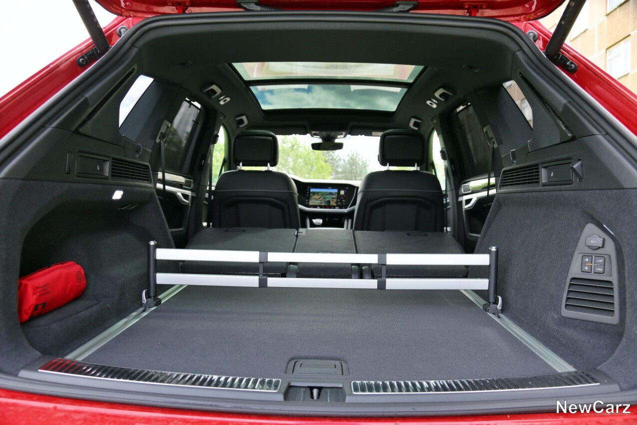 Kofferraum maximiert VW Touareg Facelift