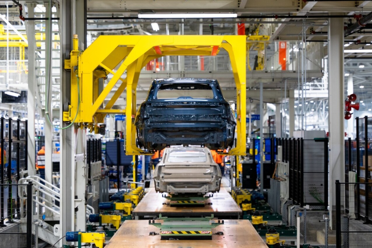 Volvo EX90 Produktionsstraße